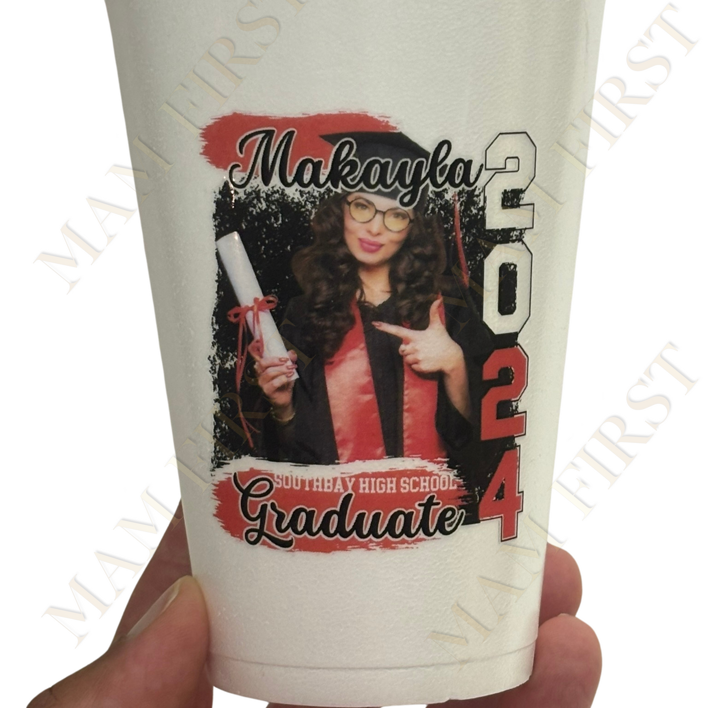 Personalized Styrofoam Party Cups