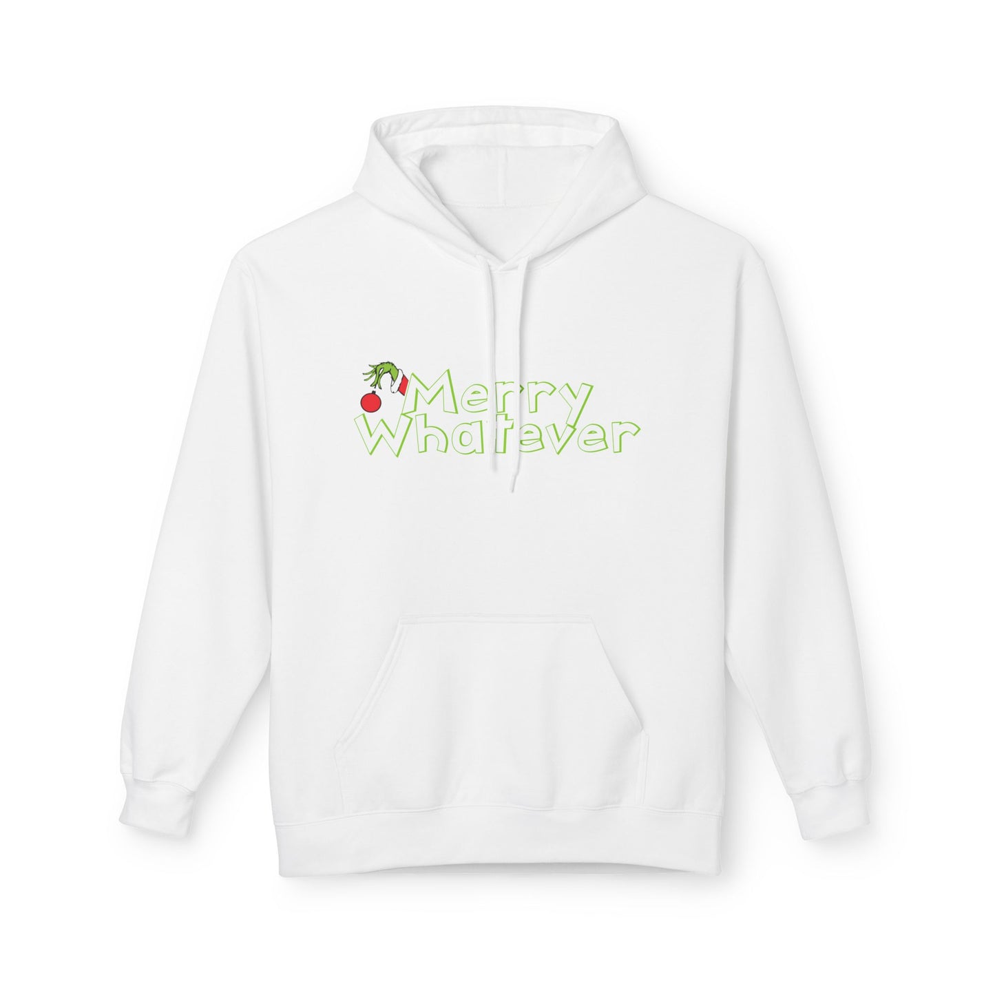 Merry Whatever Naughty List Specialist Unisex Midweight Softstyle Fleece Hoodie