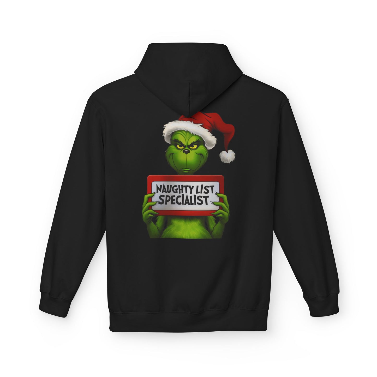 Merry Whatever Naughty List Specialist Unisex Midweight Softstyle Fleece Hoodie