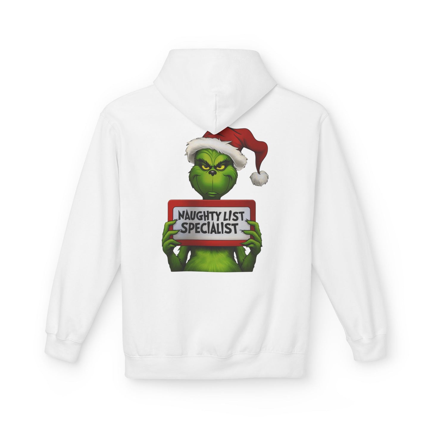 Merry Whatever Naughty List Specialist Unisex Midweight Softstyle Fleece Hoodie