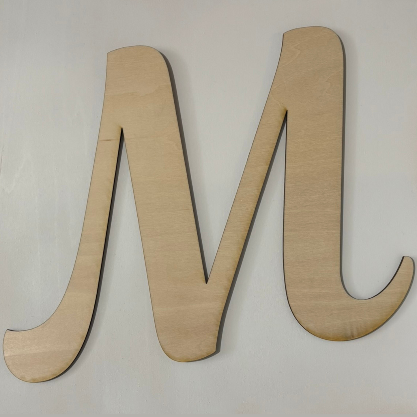 Wood Cutout Letters-Style 1 Lowercase