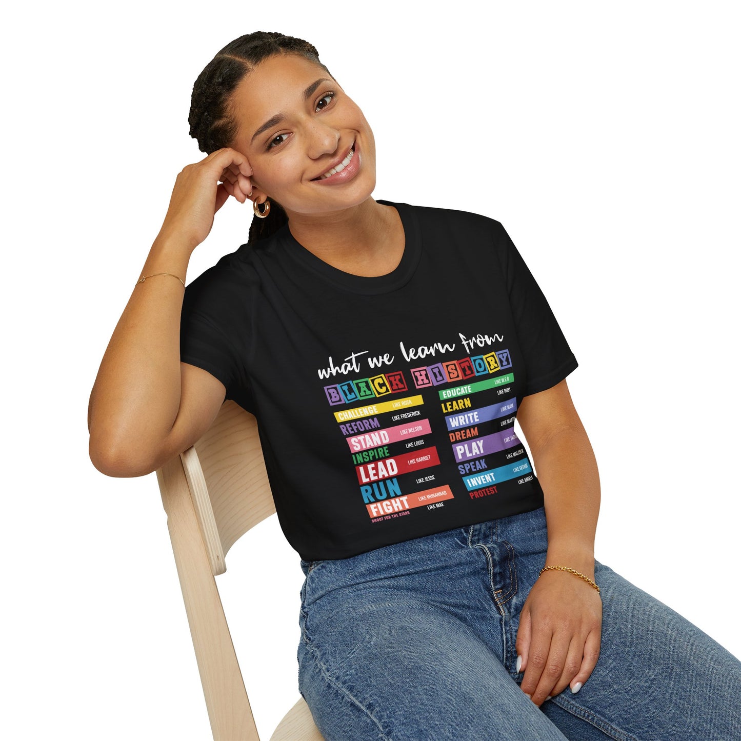 Black History Unisex Softstyle T-Shirt