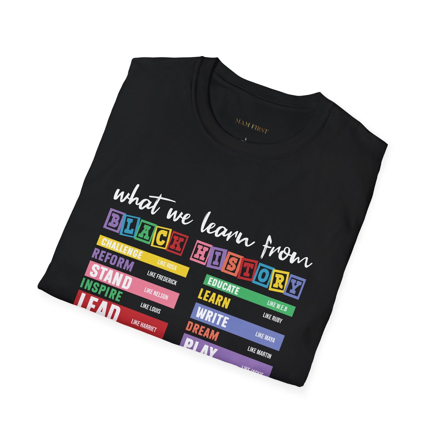 Black History Unisex Softstyle T-Shirt